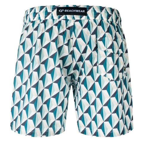 Shorts Geometric Green